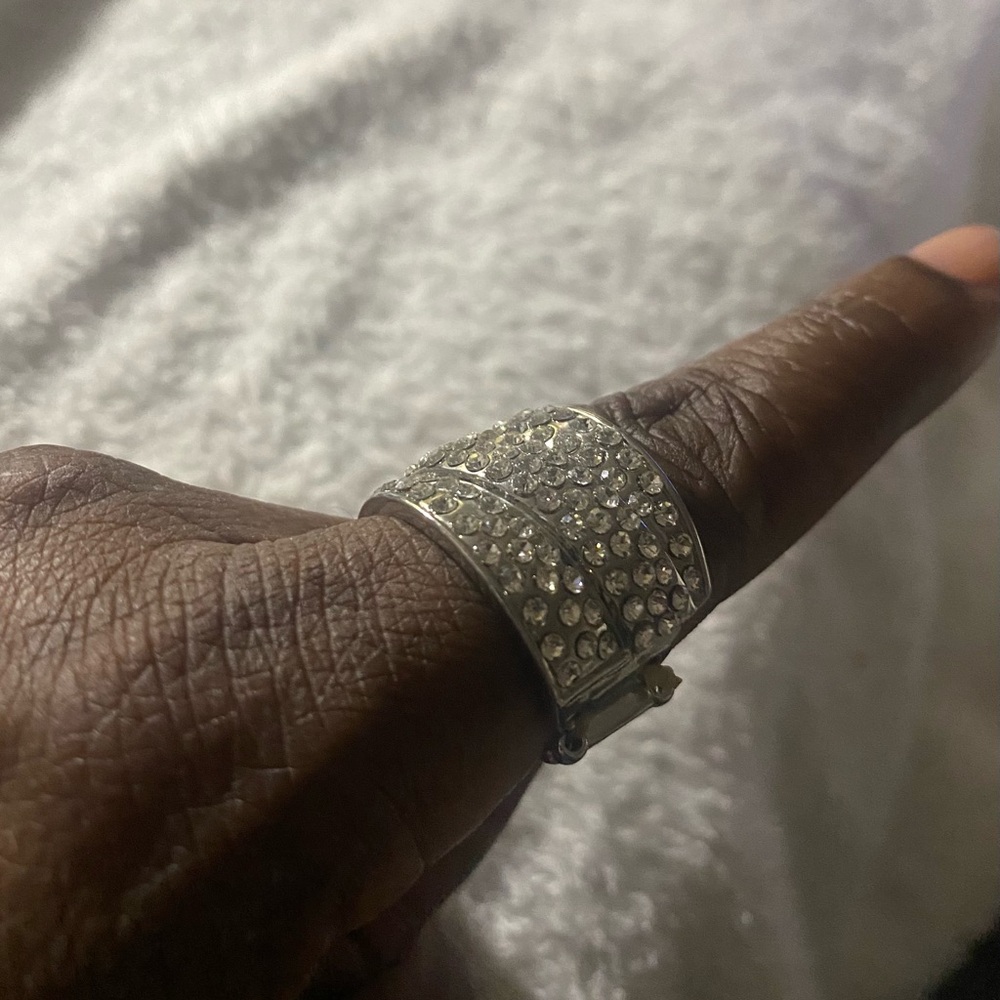 Silver Elastic Band Ring